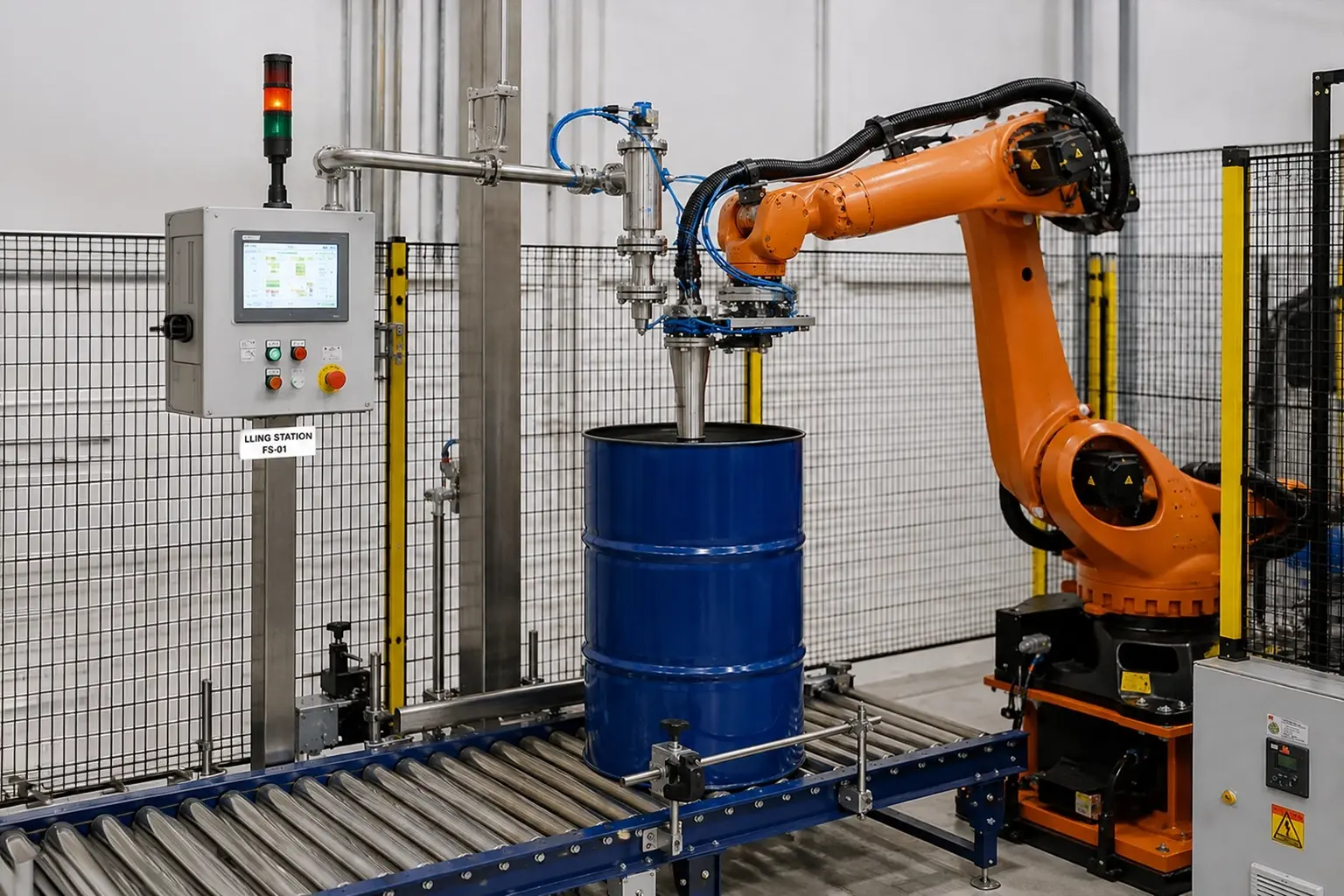 World-Class Drum Handling Facility